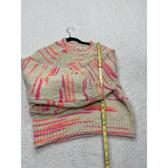 Anthropologie Pilcro Sweater Balloon Sleeve Crew Neck Comfy Boho Size XS NWT - Picture 6 of 12